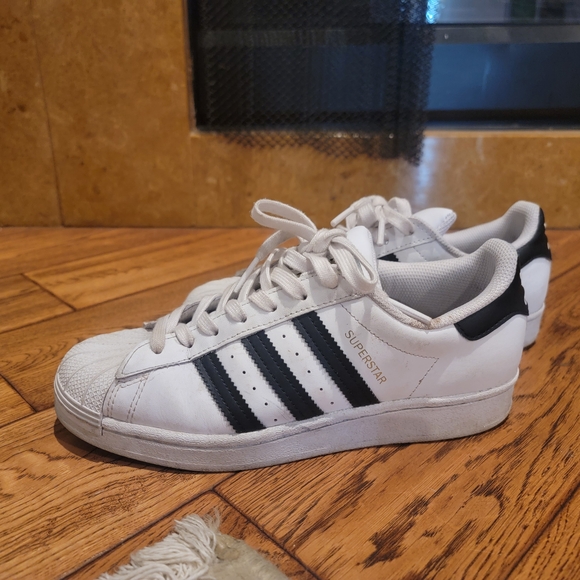Adidas White and Black Sneakers - Picture 3 of 8